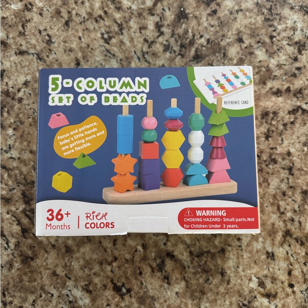 Rifer Colors 5-Column Set of Beads